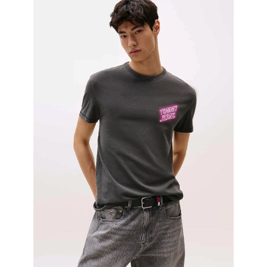 Tommy Hilfiger Ανδρική κοντομάνικη μπλούζα Back Graphic Crew Neck T-Shirt
